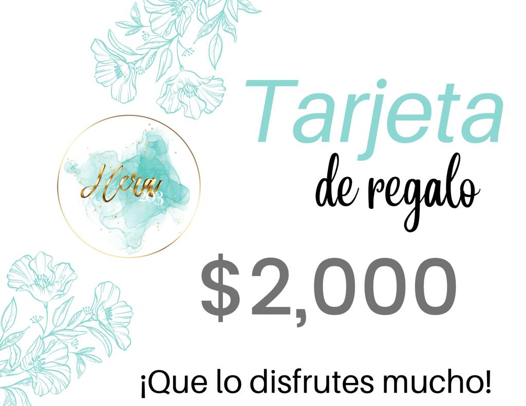 Tarjetas de Regalo
