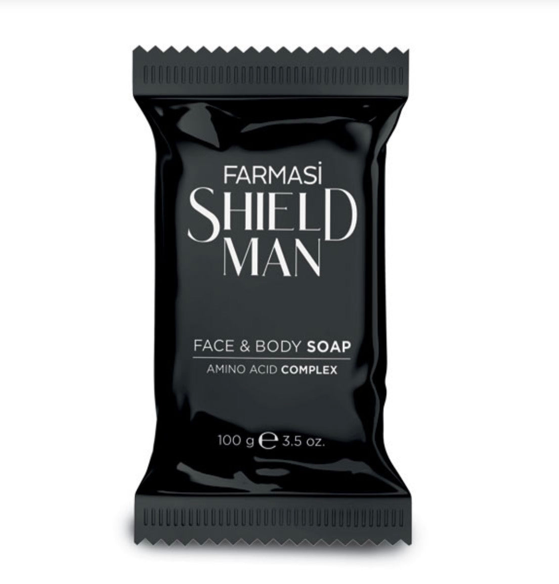 Shield Man Jabón para Cara y Cuerpo