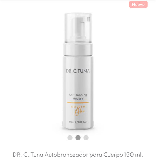 Autobronceador para cuerpo