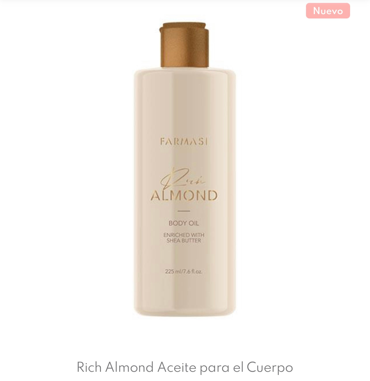 Aceite para el cuerpo Rich Almond